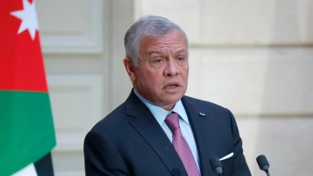 King Abdullah of Jordan thanks his national team despite losing the Arab Cup final