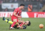 Niko Gonzalez injury to you, Manchester City, against Lateon Orient